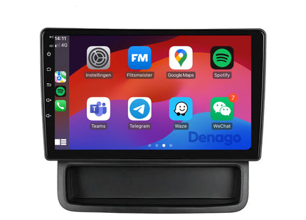 Renault Trafic II CarPlay autoradio | 2009 t/m 2014 | Denago DNG-A267 | 10 inch | Android 13 | Draadloos CarPlay & Android Auto