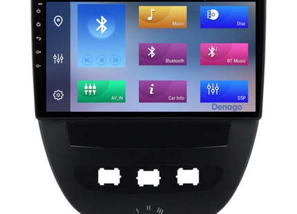 Toyota Aygo Autoradio | 2005 t/m 2013 | Android 13 & CarPlay