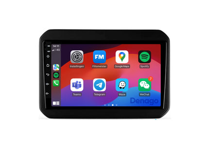 Autoradio CarPlay pour Suzuki Ignis | 2016 à 2020 | Denago DNG-A158 | Écran 9 pouces | Android 13 | CarPlay sans fil & Android Auto