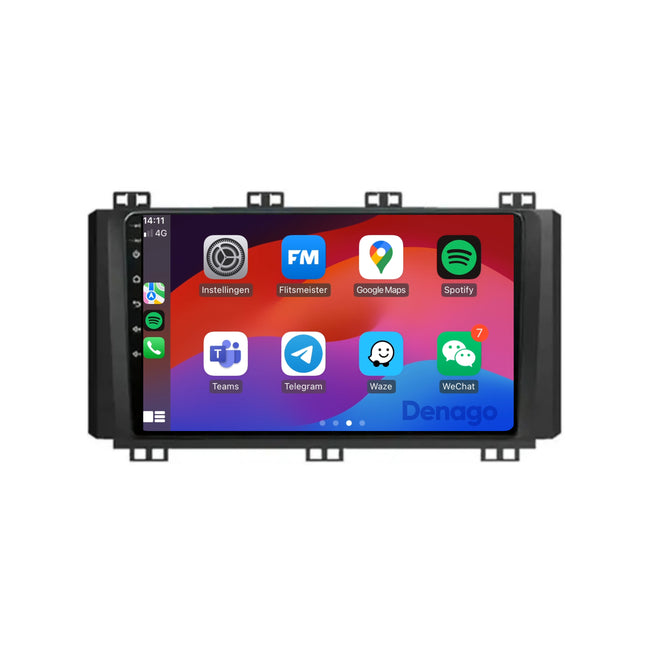 Seat Ateca CarPlay autoradio | 2016 t/m 2020 | Denago DNG-A247 | 9 inch | Android 13 | Draadloos CarPlay & Android Auto