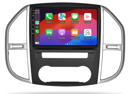 Mercedes Vito Autoradio | 2015 t/m 2024 | Android 13 & CarPlay