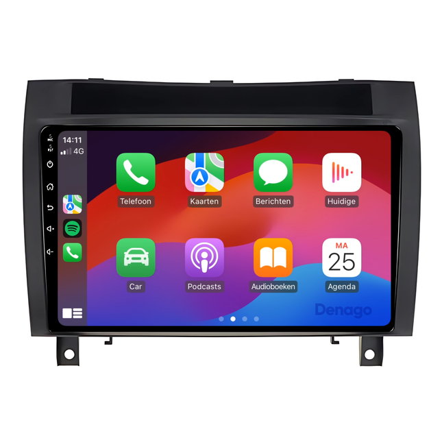 Mercedes SLK Autoradio | 2004 t/m 2010 | Android 13 & CarPlay