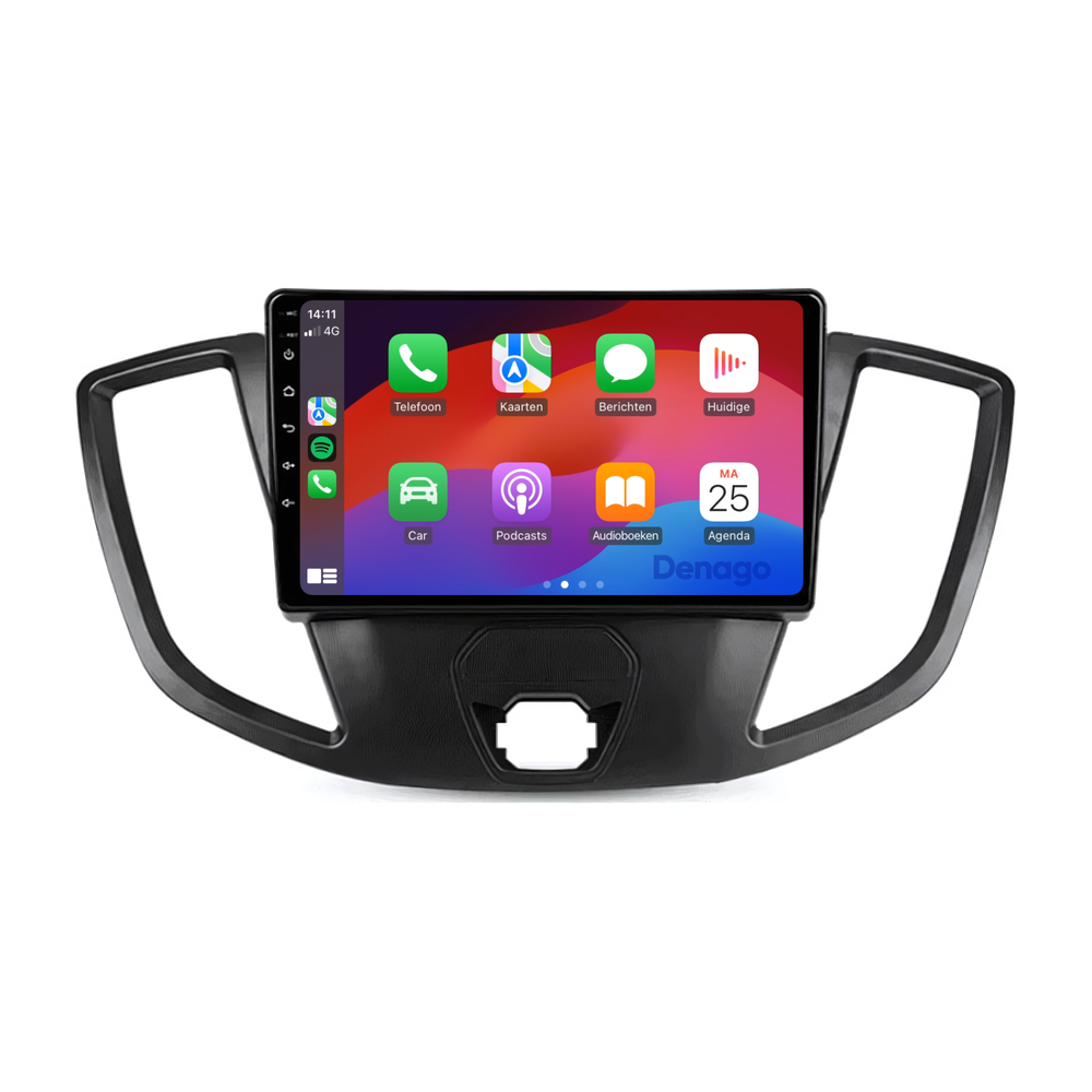 Radio para coche Ford Transit CarPlay | 2014 a 2021 | Denago DNG-A69 | 9 pulgadas | Androide 13 | CarPlay inalámbrico y Android Auto