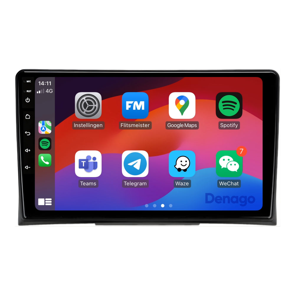 Radio para coche Volkswagen T5 Multivan y California CarPlay | 2004 a 2014 | Denago DNG-A272 | 9 pulgadas | Androide 13 | CarPlay inalámbrico y Android Auto