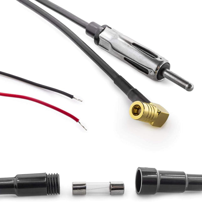 DAB+ Antenne Splitter Adapter | Actieve FM/DAB | SMB | Plug & Play