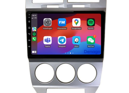 Dodge Caliber CarPlay autoradio | 2006 t/m 2010 | Denago DNG-A323 | 9 inch | Android 13 | Draadloos CarPlay & Android Auto