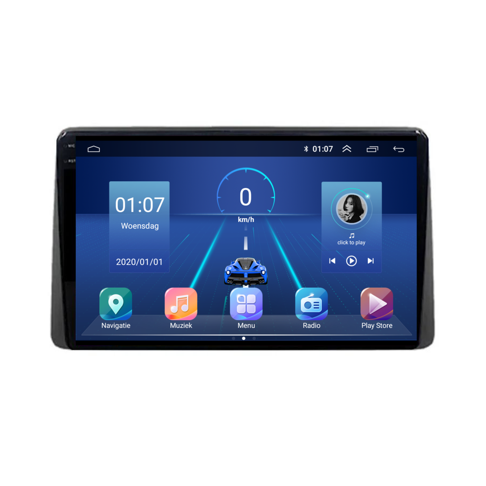 Dacia Duster | Androide 13 | Radio de coche | 2021 a 2024 | Carplay y Android Auto