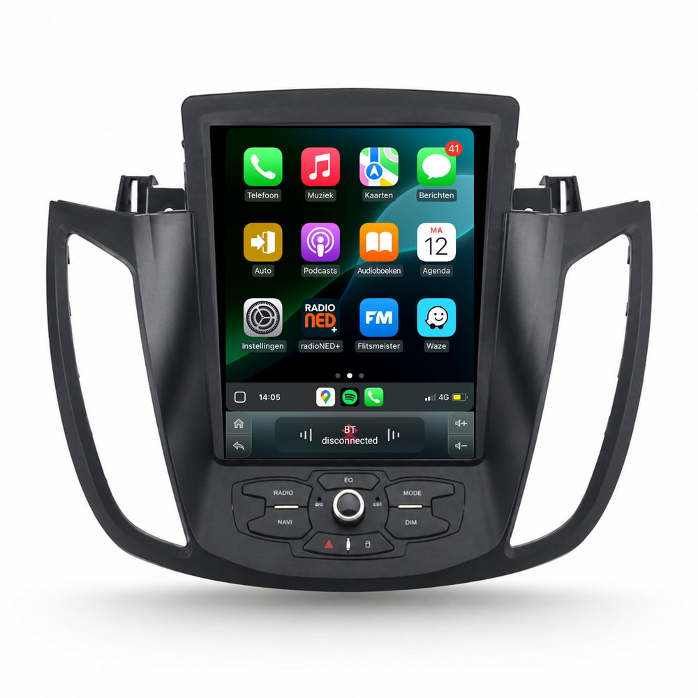 Ford Kuga | 9.7 inch Tesla Style Autoradio | 2013 t/m 2017 | CarPlay & Android Auto