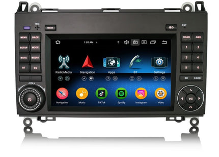 CarPlay voor Mercedes Sprinter Vito Viano | Android Auto Autoradio | Android 14 | 4+64GB