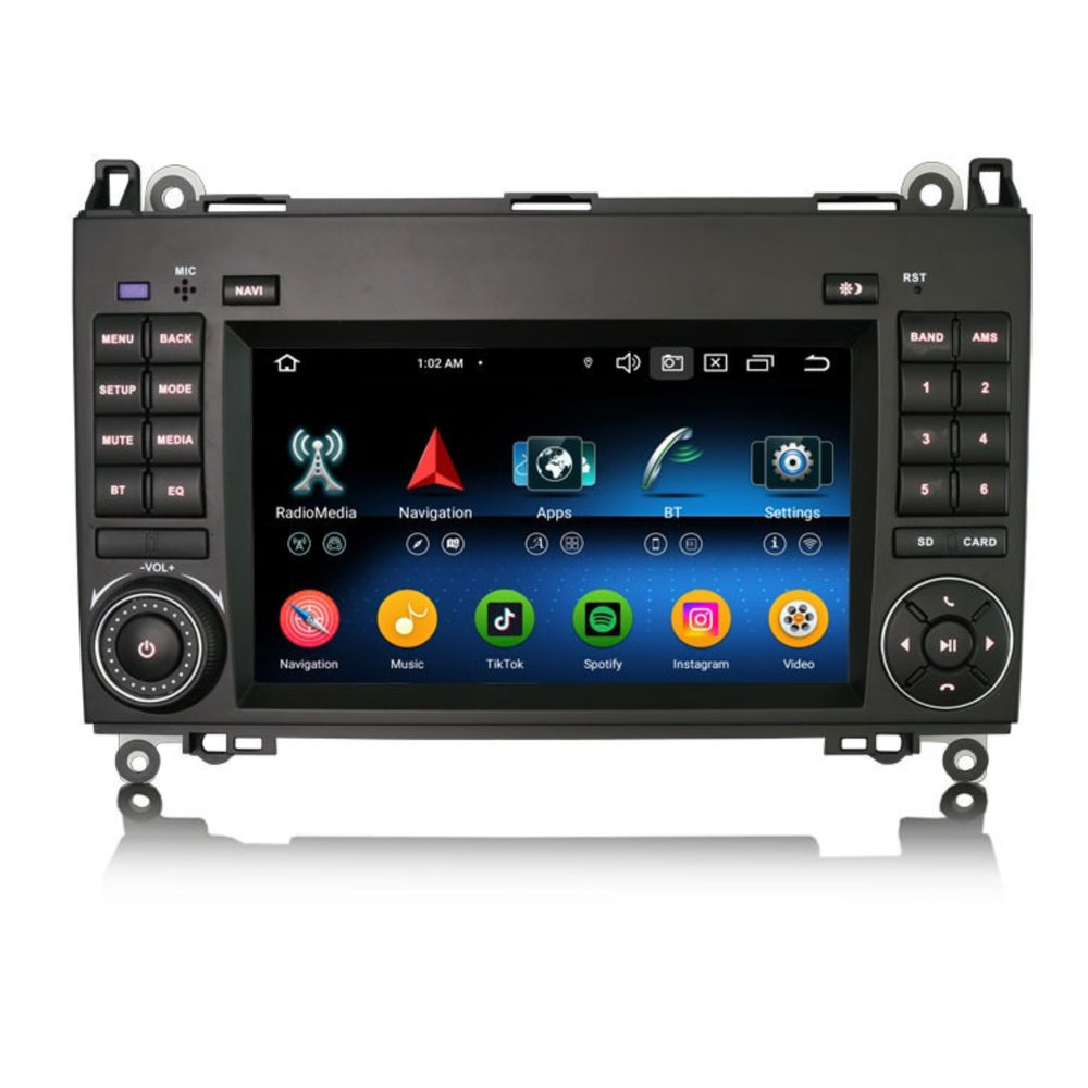 CarPlay para Mercedes Sprinter Vito Viano | Radio de coche Android | Androide 14 | 4+64GB