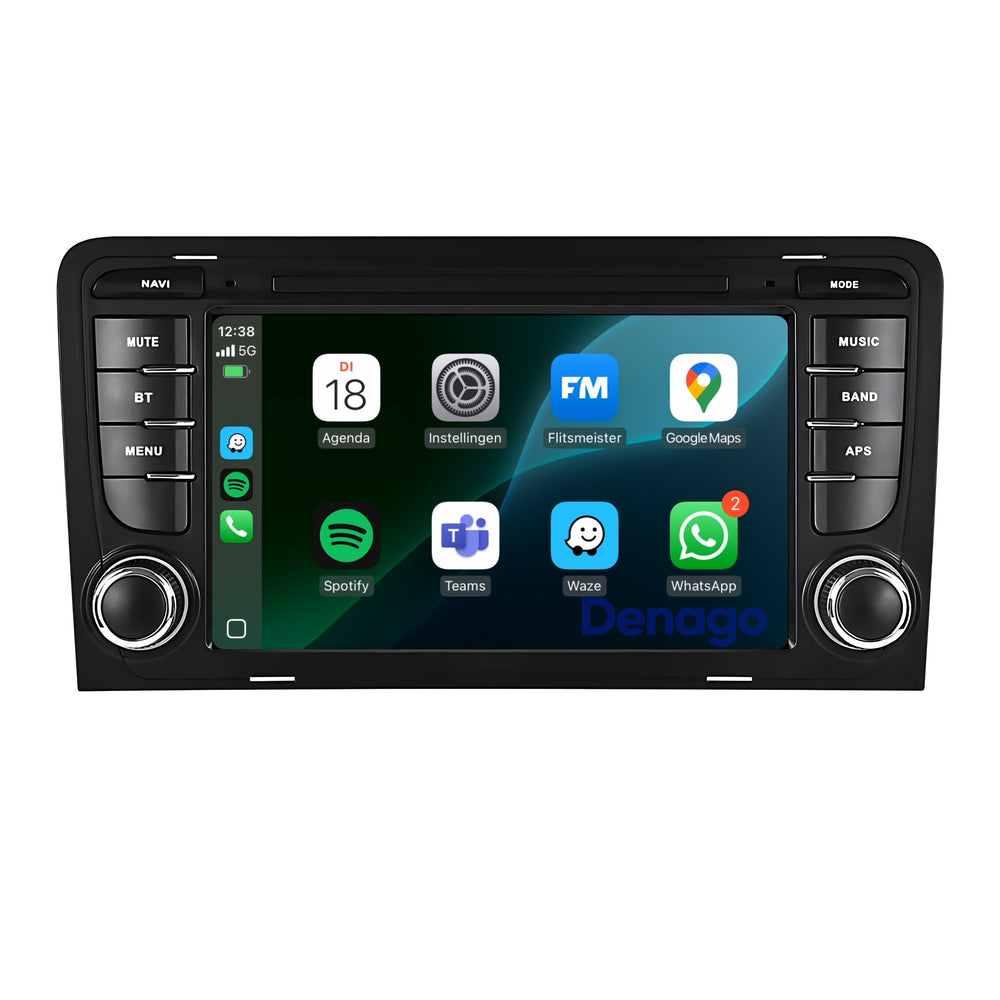 Radio de coche con navegación para Audi A3 UE | Bluetooth | S3 RS3 | androide 13