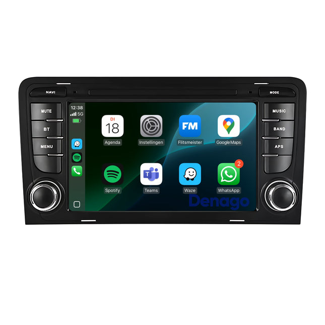 Audi A3 EU Navigatie Autoradio | Bluetooth | S3 RS3 | Android 13