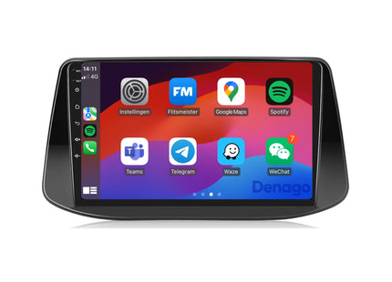 Autoradio Hyundai i30 compatible CarPlay | 2017-2018 | Denago DNG-A333 | Écran 9 pouces | Android 13 | CarPlay sans fil & Android Auto