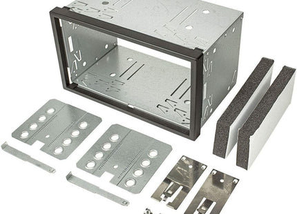 2-Din inbouwframe autoradio met afdekraam