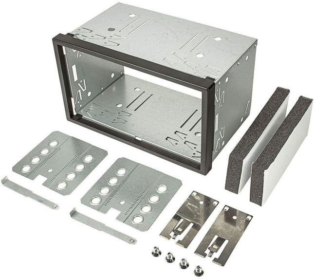 2-Din inbouwframe autoradio met afdekraam
