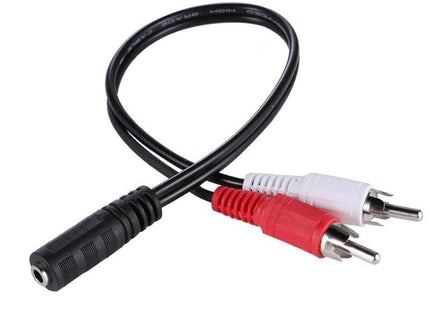 Dubbele RCA naar AUX Audiokabel |CTX-5500