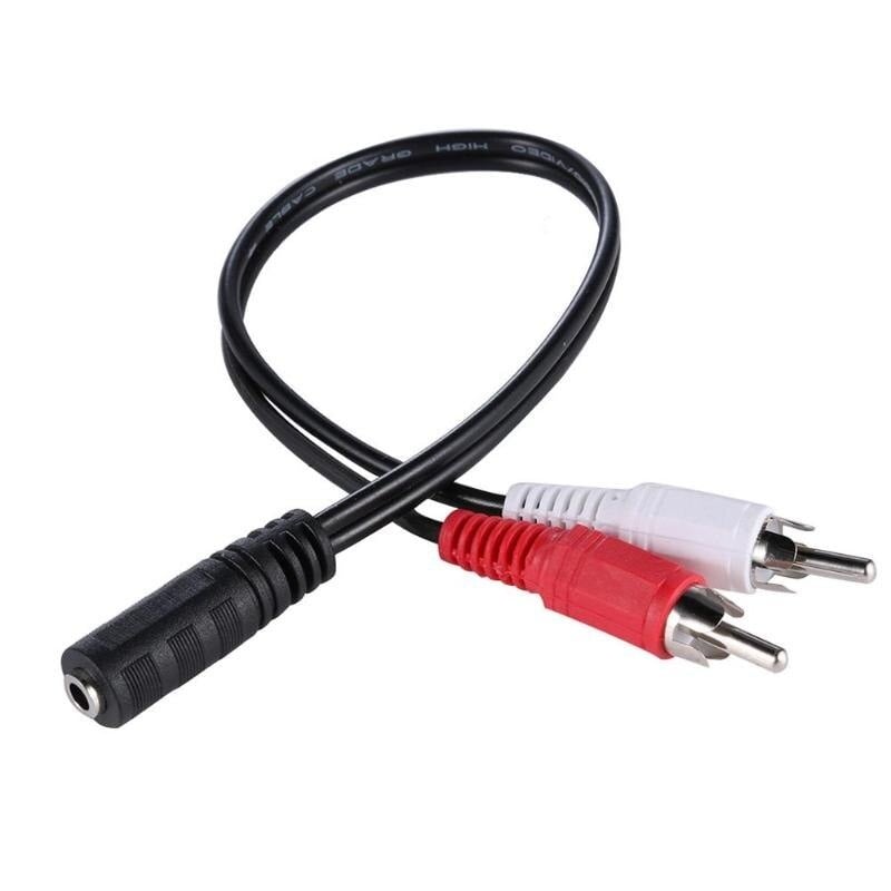 Dubbele RCA naar AUX Audiokabel |CTX-5500