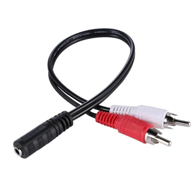 Dubbele RCA naar AUX Audiokabel |CTX-5500