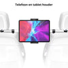 Universele iPad / Tablet Houder voor Auto | Tussen voorstoelen montage | Verstelbaar Links/Rechts | 360° Draaibaar