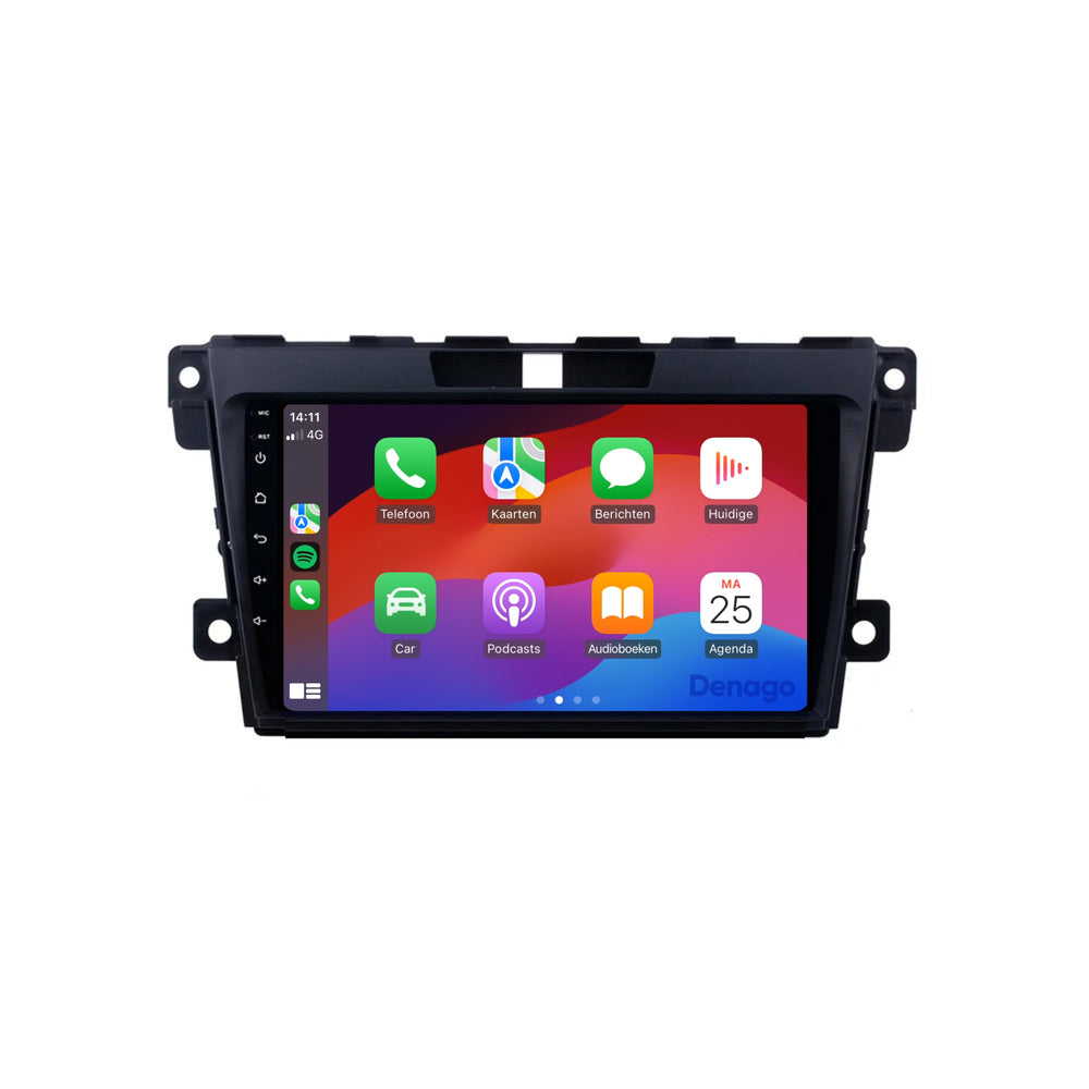 Radio para coche Mazda CX-7 CarPlay | 2006 a 2012 | Denago DNG-A49 – 9 pulgadas | Androide 13 | CarPlay inalámbrico y Android Auto