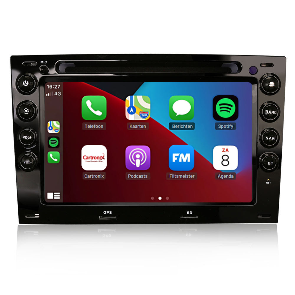 Renault Mégane 2 Carplay | Androide 13 | Radio de coche | 4+64GB