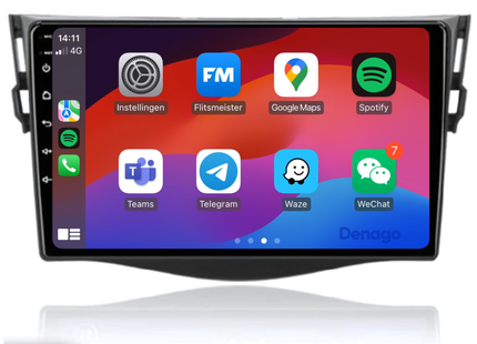 Toyota RAV4 Autoradio | 2006 t/m 2013 | Android 13 & CarPlay