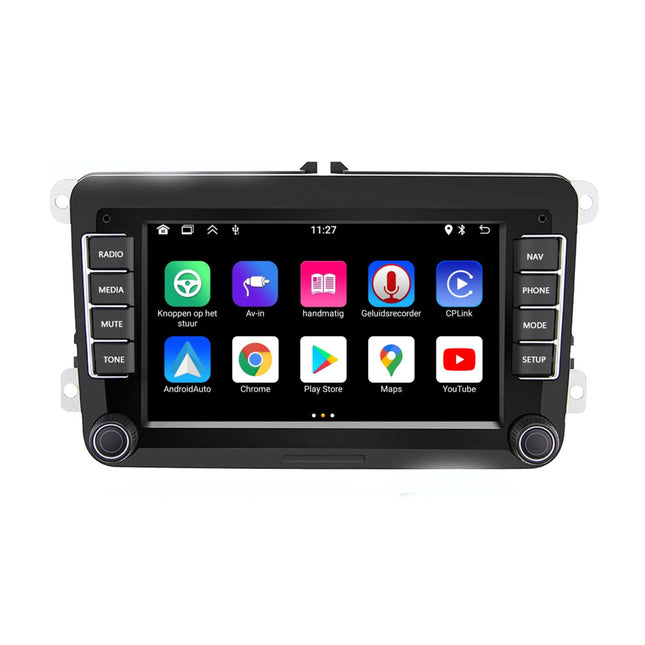 7 INCH Volkswagen Draadloos CarPlay | Android 13