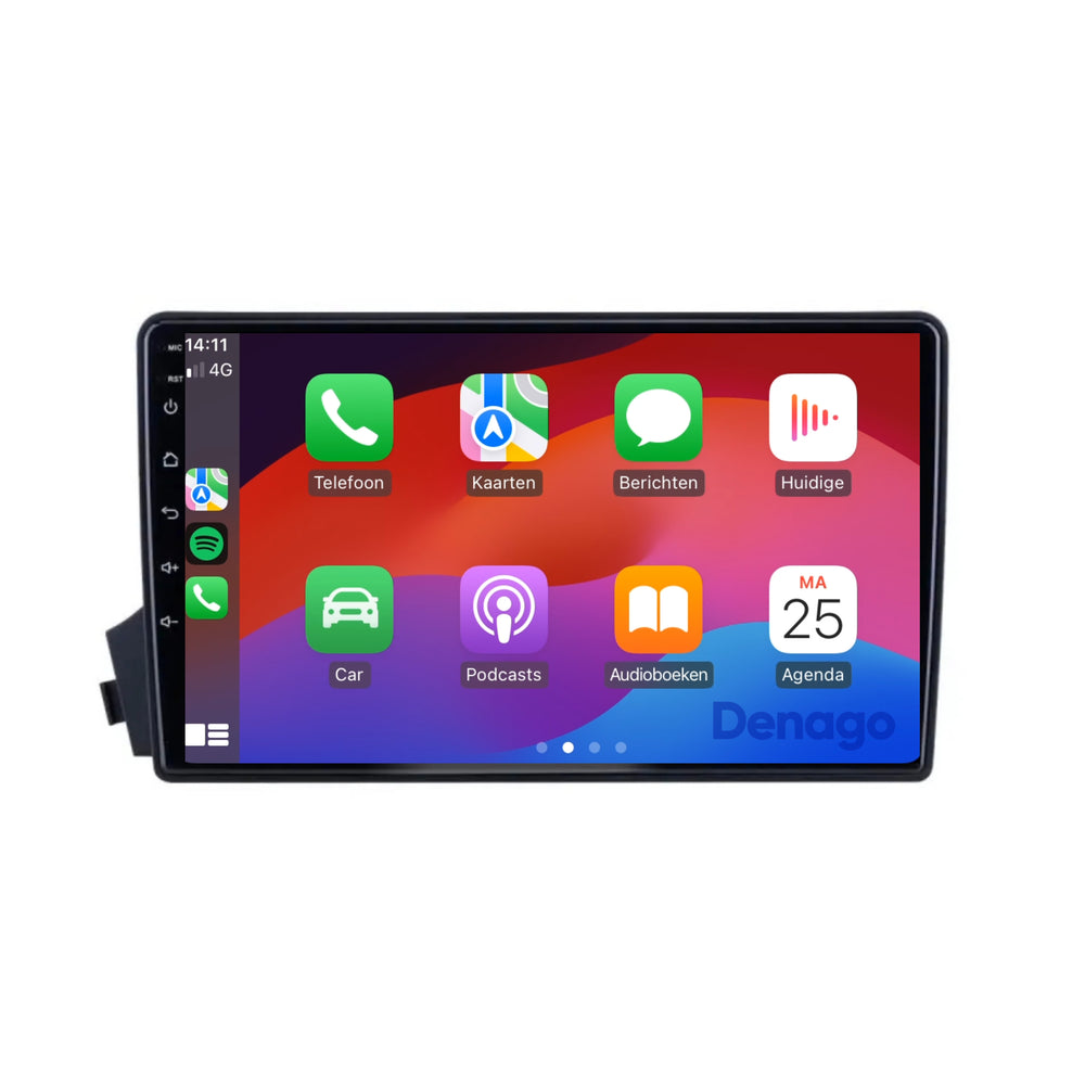 Radio para coche SsangYong Actyon CarPlay | 2005 a 2011 | Denago DNG-A250 | 9 pulgadas | Androide 13 | CarPlay inalámbrico y Android Auto