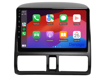 Honda CR-V CarPlay autoradio | 2002 t/m 2006 | Denago DNG-A99 | 9 inch | Android 13 | Draadloos CarPlay & Android Auto