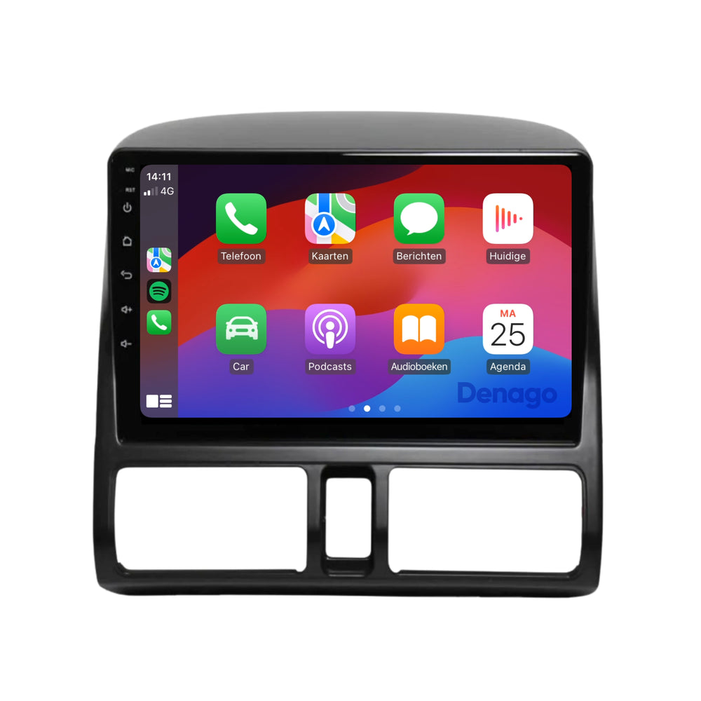 Radio de coche Honda CR-V CarPlay | 2002 a 2006 | Denago DNG-A99 | 9 pulgadas | Androide 13 | CarPlay inalámbrico y Android Auto
