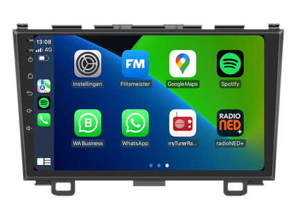Honda CR-V | Android 13 | Autoradio | 2007 t/m 2012 | CarPlay & Android Auto