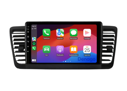 Subaru Outback CarPlay autoradio | 2004 t/m 2009 | Denago DNG-A219 | 9 inch | Android 13 | Draadloos CarPlay & Android Auto