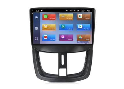 Peugeot 207 Android Autoradio | 2006 t/m 2015 | CarPlay | 206+ | 207cc