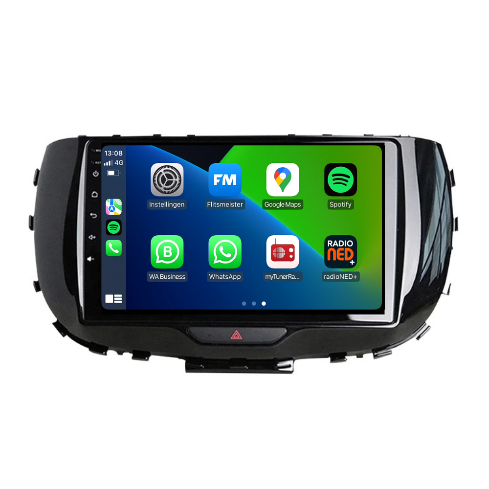 Alma Kia | Androide 13 | Radio de coche | 2020 a 2024 | CarPlay y Android Auto