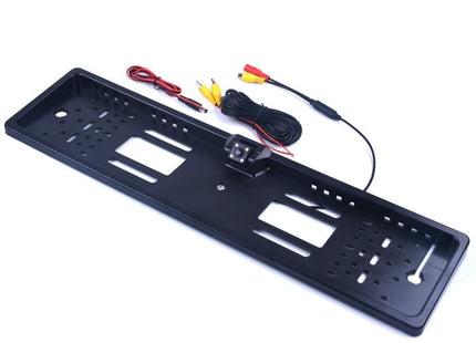 Achteruitrijcamera in kentekenplaathouder | 4 LED