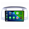 Acento Hyundai | Androide 13 | Radio de coche | 2007 a 2011 | Carplay y Android Auto