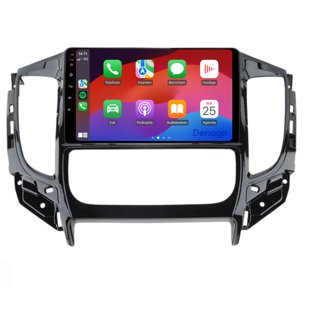 Radio para coche Mitsubishi Tritón CarPlay | 2015 a 2022 | Denago DNG-A177 | 9 pulgadas | Androide 13 | CarPlay inalámbrico y Android Auto