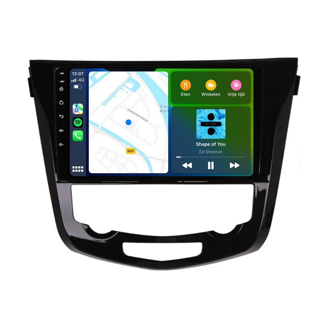 Nissan Qashqai | X-Trail | Android 13 | Autoradio |  2014 t/m 2021 | Carplay & Android Auto