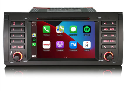 BMW X5 E53 | CarPlay & Android Auto autoradio | 2000 t/m 2006 | Android 13 | 4+64GB