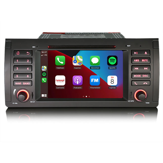 BMW X5 E53 | CarPlay & Android Auto autoradio | 2000 t/m 2006 | Android 13 | 4+64GB