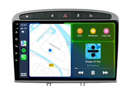 Peugeot 408 / 308 | Android 13 | Autoradio | 2007 t/m 2013 | CarPlay & Android Auto