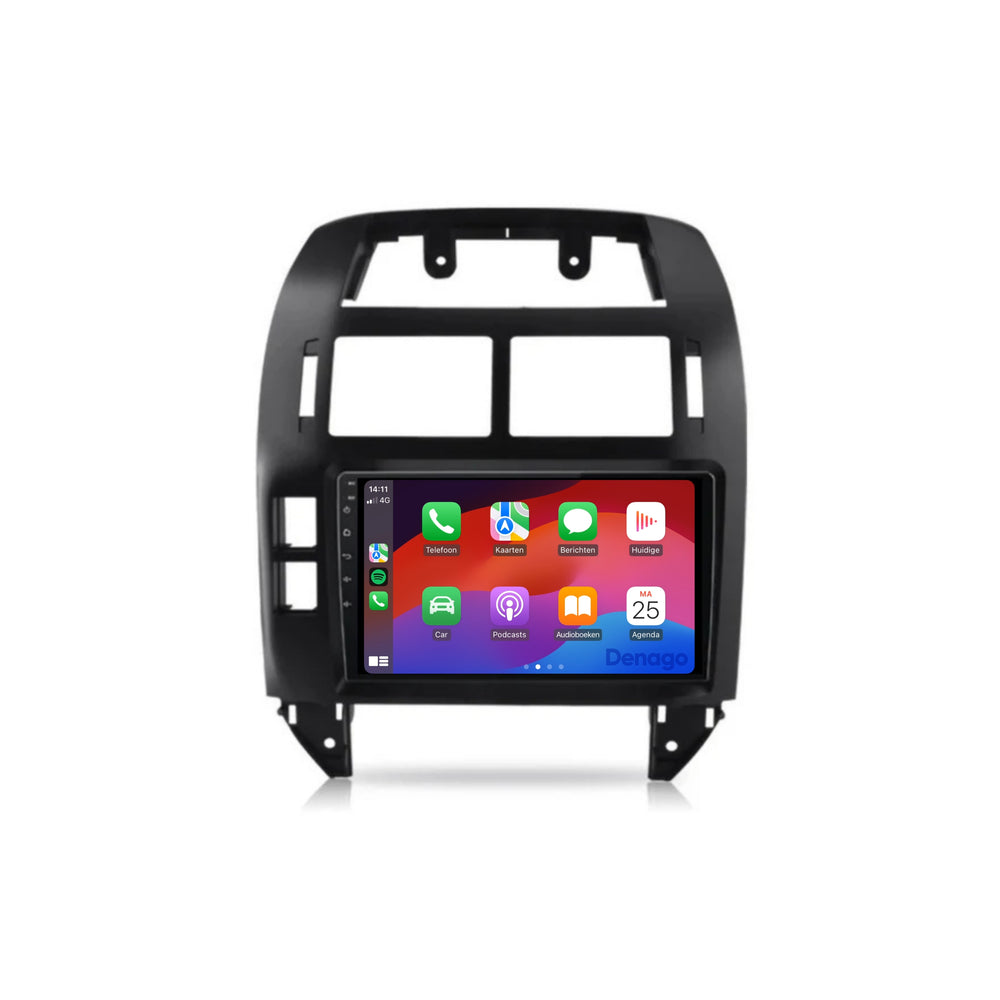 Radio para coche Volkswagen Polo CarPlay | 2002 a 2009 | Denago DNG-A239 | 9 pulgadas | Androide 13 | CarPlay inalámbrico y Android Auto