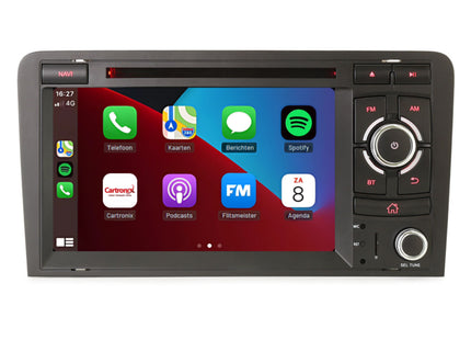 Audi A3 | S3 | RS3 | CarPlay & Android Auto | autoradio | 2005 t/m 2013 | Android 14 | 4+64GB