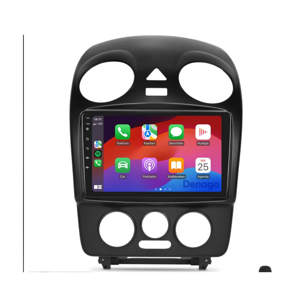 Radio para coche Volkswagen Escarabajo CarPlay | 2004 a 2010 | Denago DNG-A312 | 9 pulgadas | Androide 13 | CarPlay inalámbrico y Android Auto
