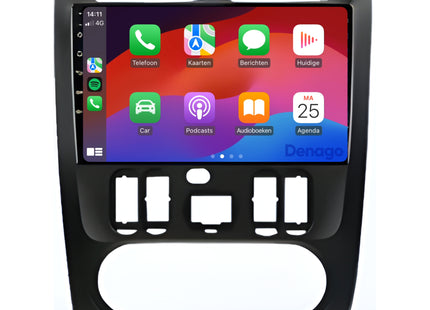 Dacia Logan CarPlay autoradio | Denago DNG-A344 | 2010 t/m 2013 | 9 inch  Android 13 | Draadloos CarPlay & Android Auto