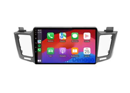 Toyota RAV4 CarPlay autoradio | 2013 t/m 2018 | Denago DNG-A249 | 9 inch | Android 13 | Draadloos CarPlay & Android Auto