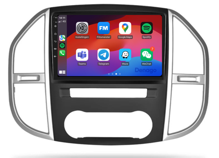 Mercedes Vito Autoradio | 2015 t/m 2024 | Android 13 & CarPlay