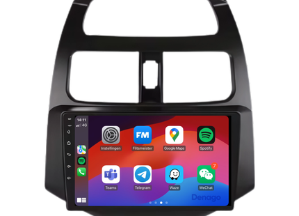 Chevrolet Spark Autoradio | 2009 t/m 2015 | Android 13 & CarPlay