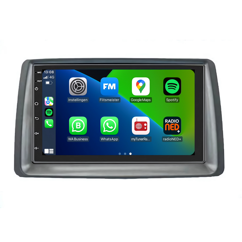 Fiat Panda | Radio de coche | 2003 a 2012 | Androide 13 | Carplay y Android Auto | 7 PULGADAS