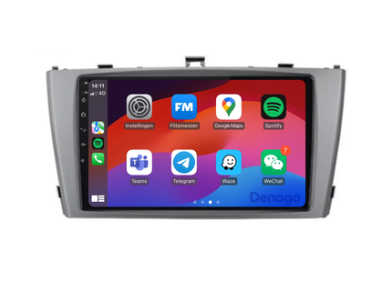 Toyota Avensis Autoradio | 2009 t/m 2014 | Android 13 & CarPlay